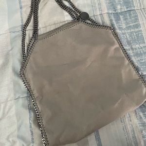 Cute gray hobo bag
